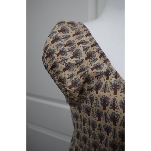 Urban Outfitters Lovely Tree Pattern Dress M size - Picture 6 of 7